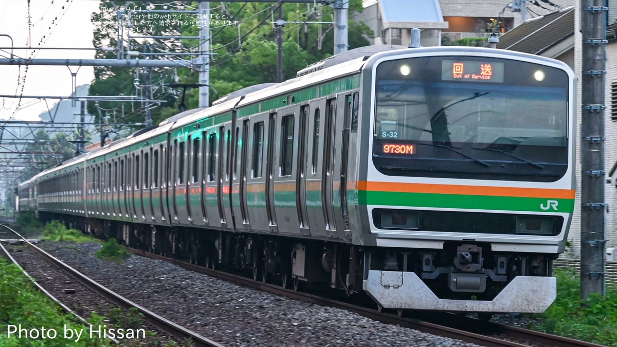 1185編成 JR東】E231系ケヨMU32編成東京総合車両センター出場 |2nd-train