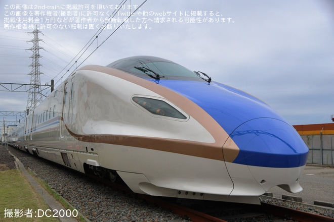 【JR東】「E3系＆E7系撮影会 in新潟新幹線車両センター」開催を新潟新幹線車両センターで撮影した写真