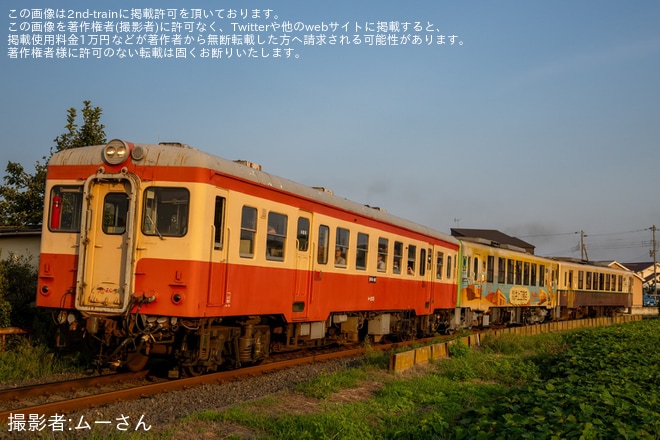 【ひたちなか】那珂湊海上花火大会にあわせてキハ205運行