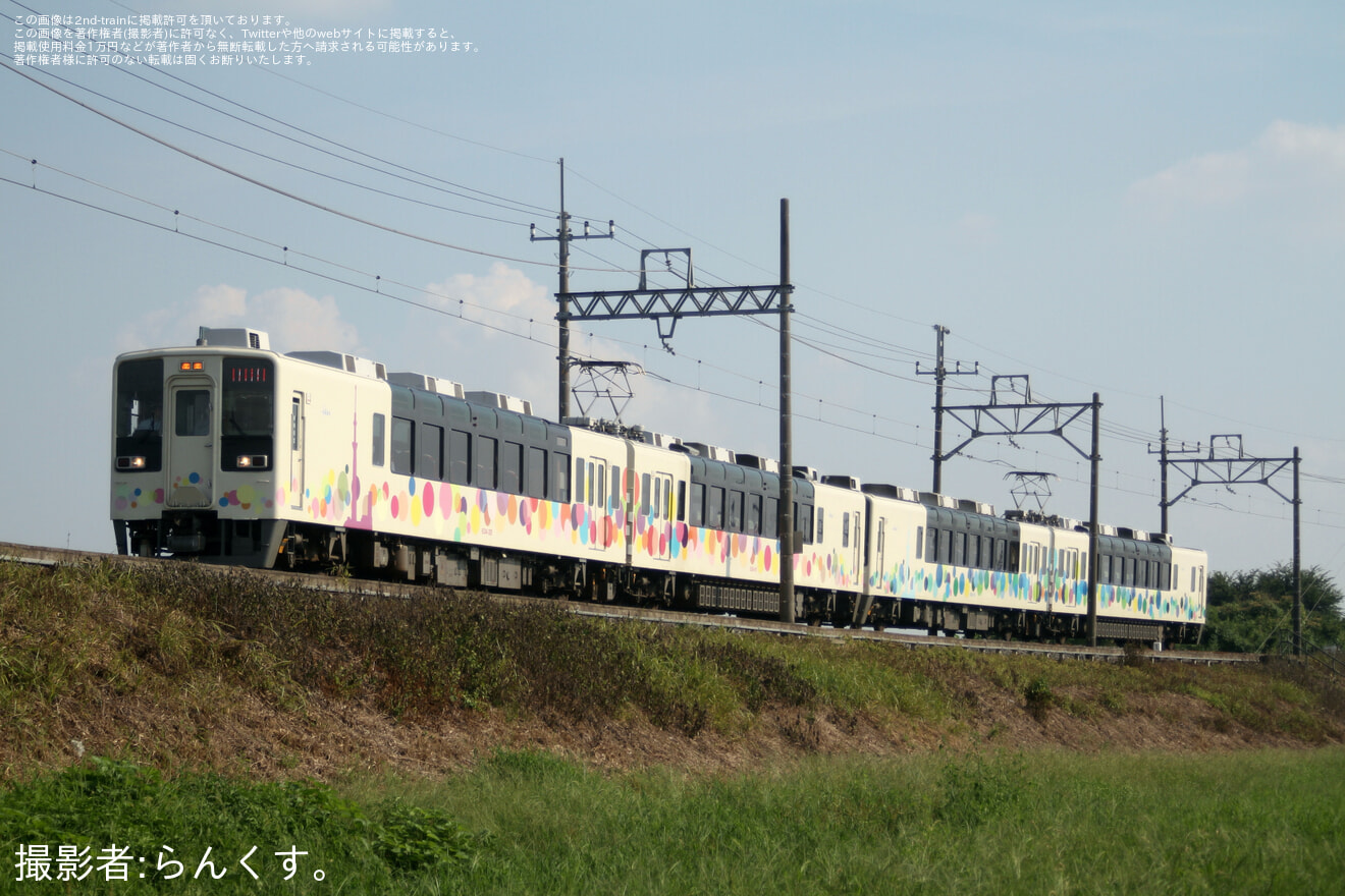 【東武】「貸切スカイツリートレインで行く!『大人の酒～学旅行栃木最古の蔵元へ』運転の拡大写真