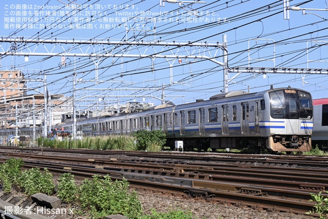 【JR東】E217系 クラY-29編成 湯河原疎開回送を不明で撮影した写真