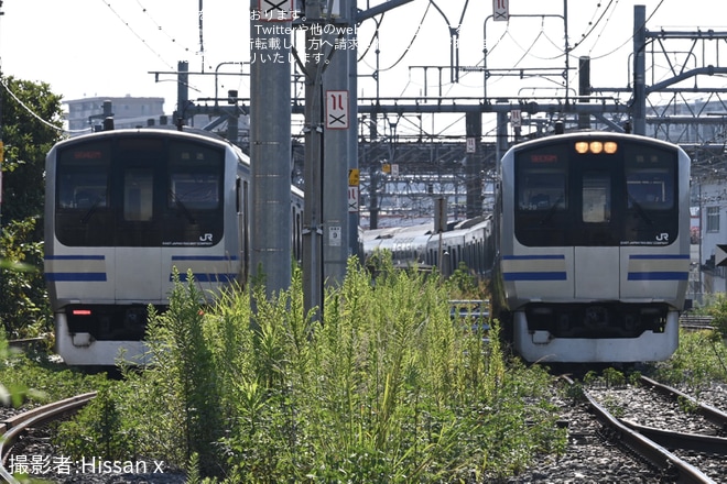 【JR東】E217系 クラY-29編成 湯河原疎開回送を不明で撮影した写真