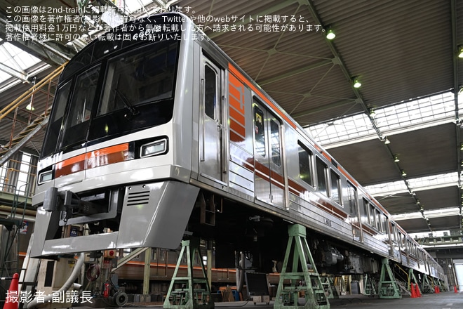 【阪急】Osaka Metro×阪急電車「特別列車乗車＆検車場撮影会」ツアーが催行(撮影会パート）を正雀車庫で撮影した写真