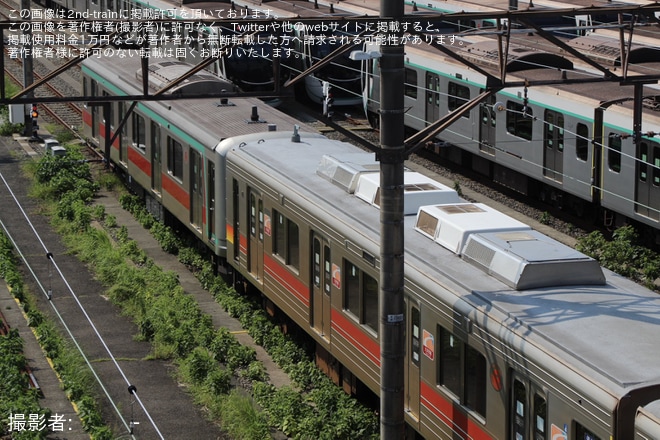 【東急】5000系5114Fが10連に組み替え