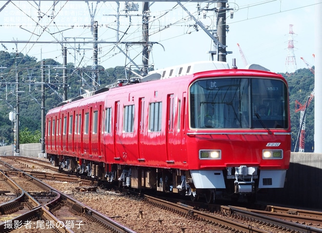 【名鉄】3500系3513F舞木検査場出場試運転 