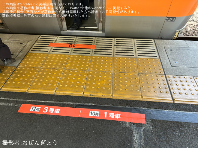 を中野駅で撮影した写真