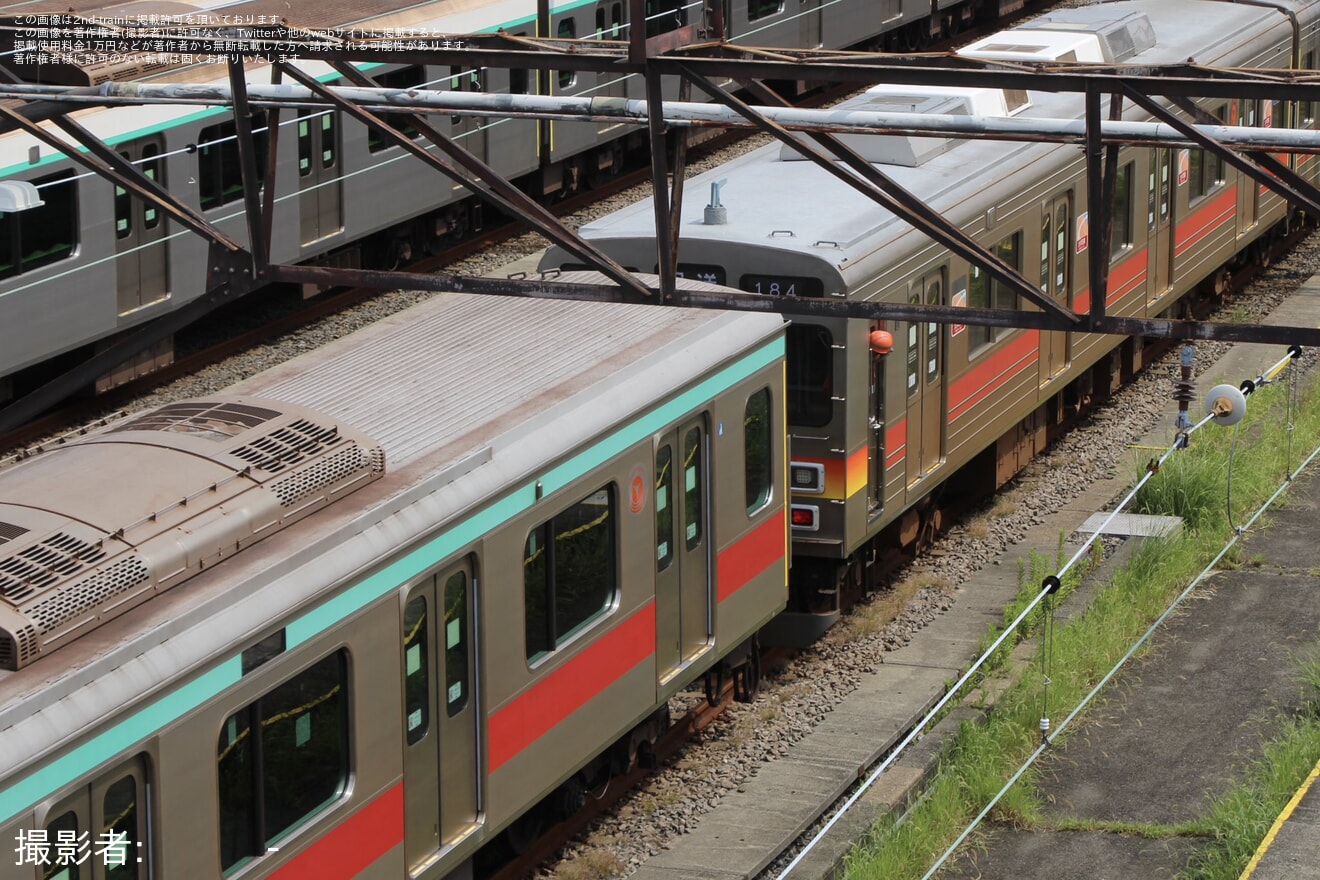 【東急】5000系5114Fが10連に組み替えの拡大写真