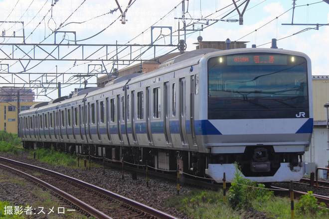 【JR東】E531系K556編成郡山総合車両センター入場