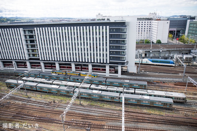 【JR西】湖西線の普通列車が奈良線ホームで客扱いを実施