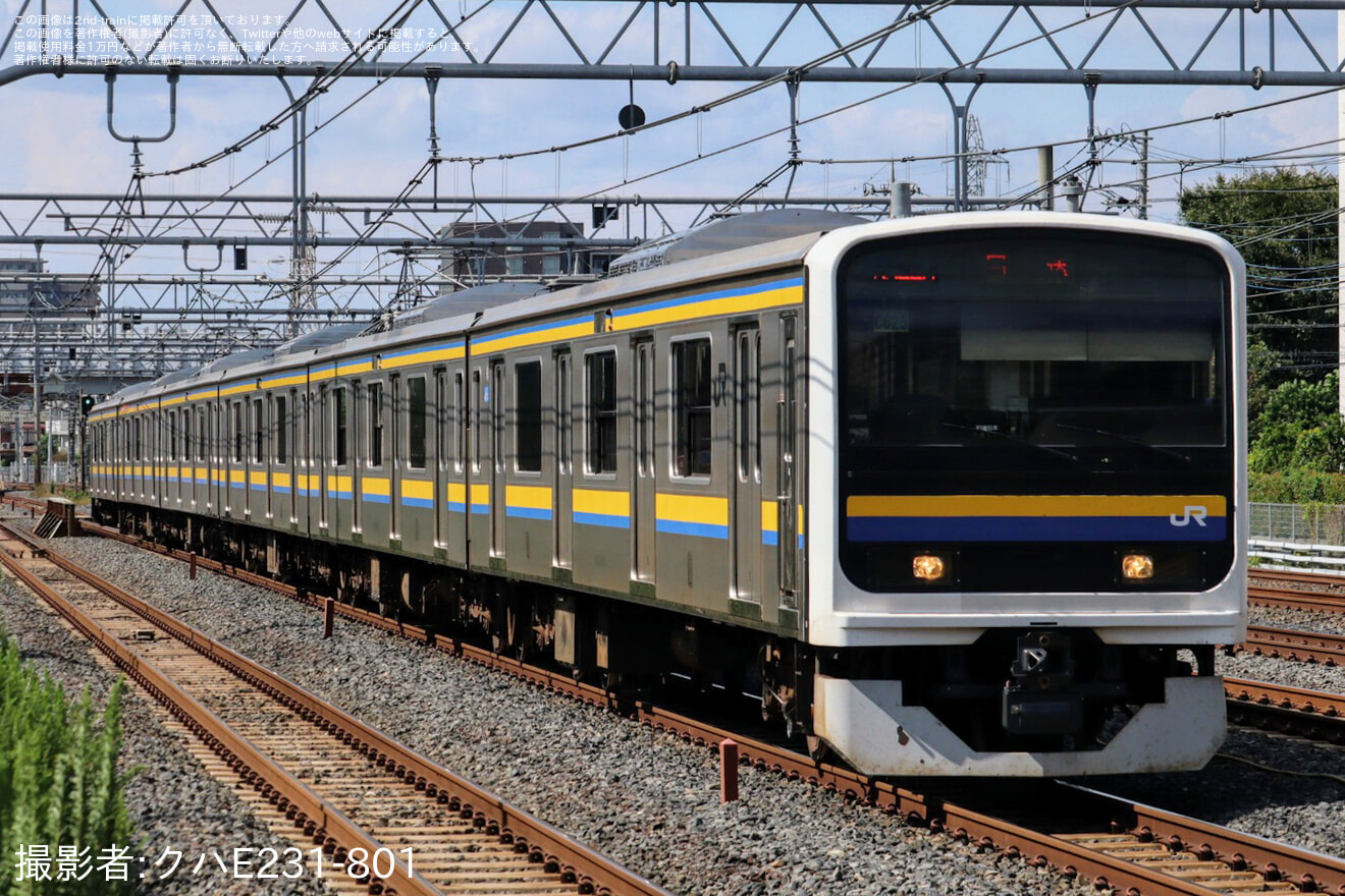 【JR東】209系マリC625編成 大宮総合車両センター出場の拡大写真