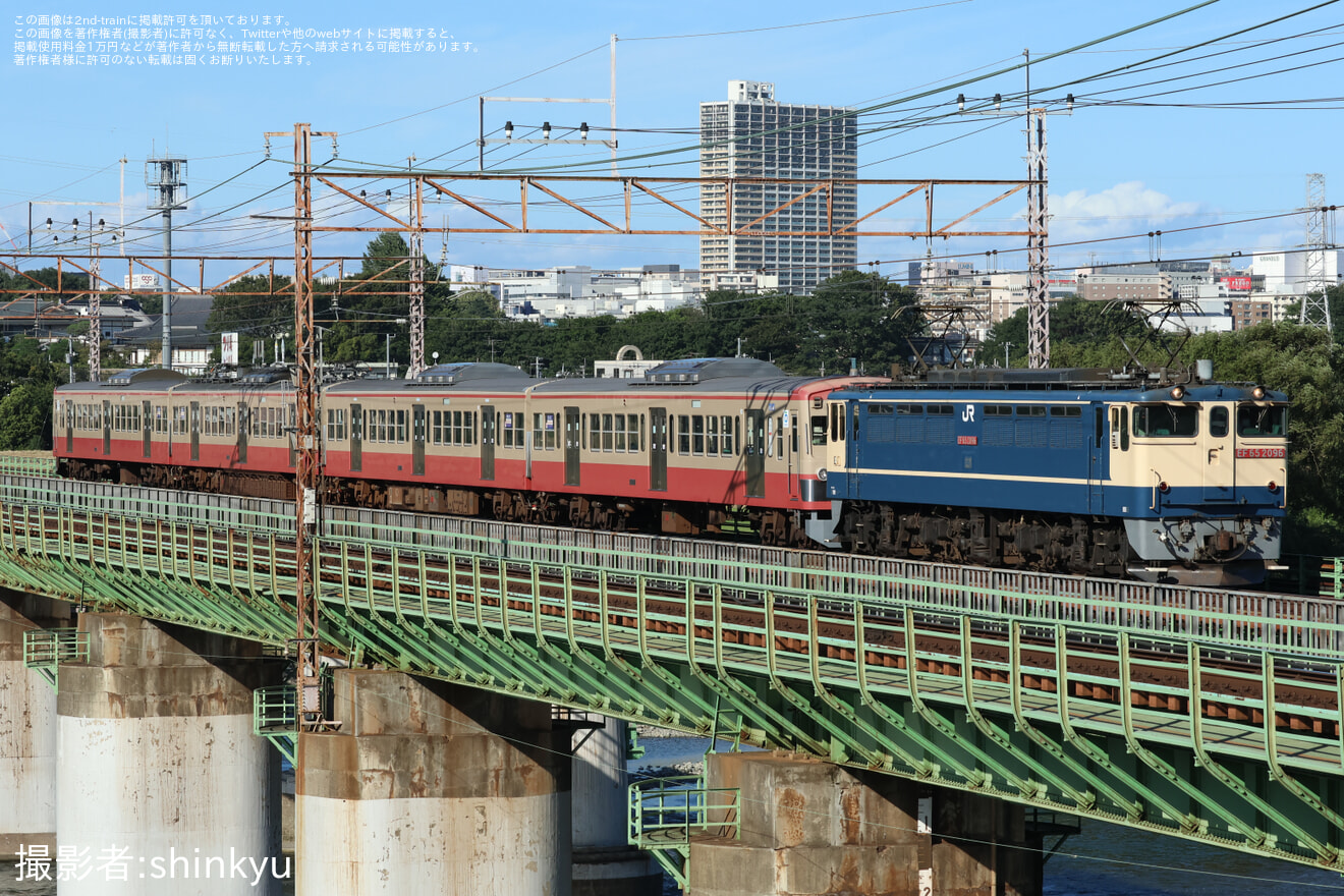 【西武】新101系1247Fが甲種輸送の拡大写真