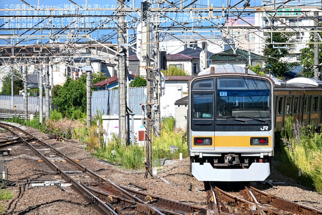 【JR東】209系トタ81編成とトタ82編成が拝島へ回送