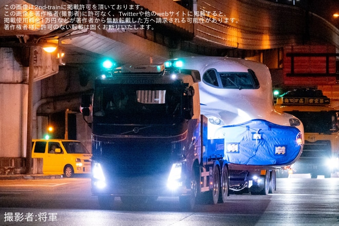 【JR海】N700S系J47編成陸送