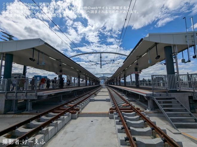 【JR四】「新・松山駅 開業前見学ツアー」が催行を松山駅で撮影した写真