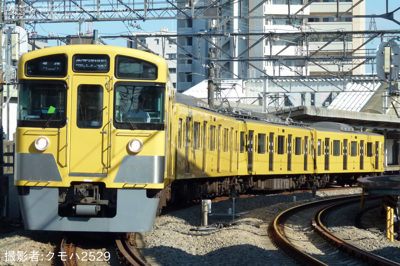 【西武】2000系2525Fが狭山線運用に充当の拡大写真