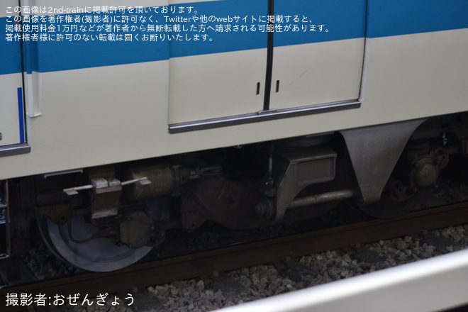 【小田急】8000形8051F(8051×4)試運転を相模大野駅で撮影した写真