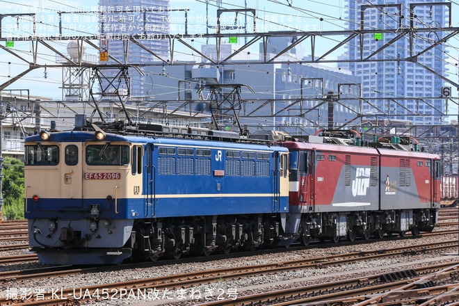 【JR貨】EH500-3大宮車両所入場回送を不明で撮影した写真