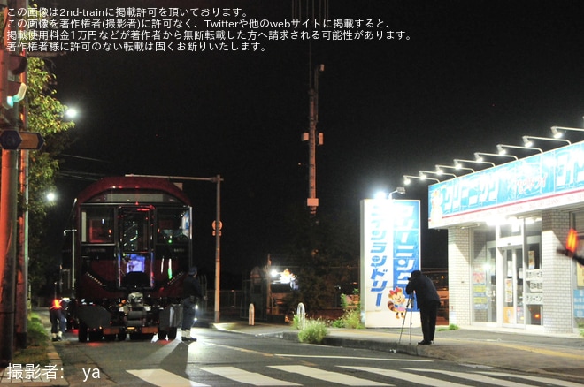 【近鉄】8A系第4編成が近畿車輛から陸送を不明で撮影した写真