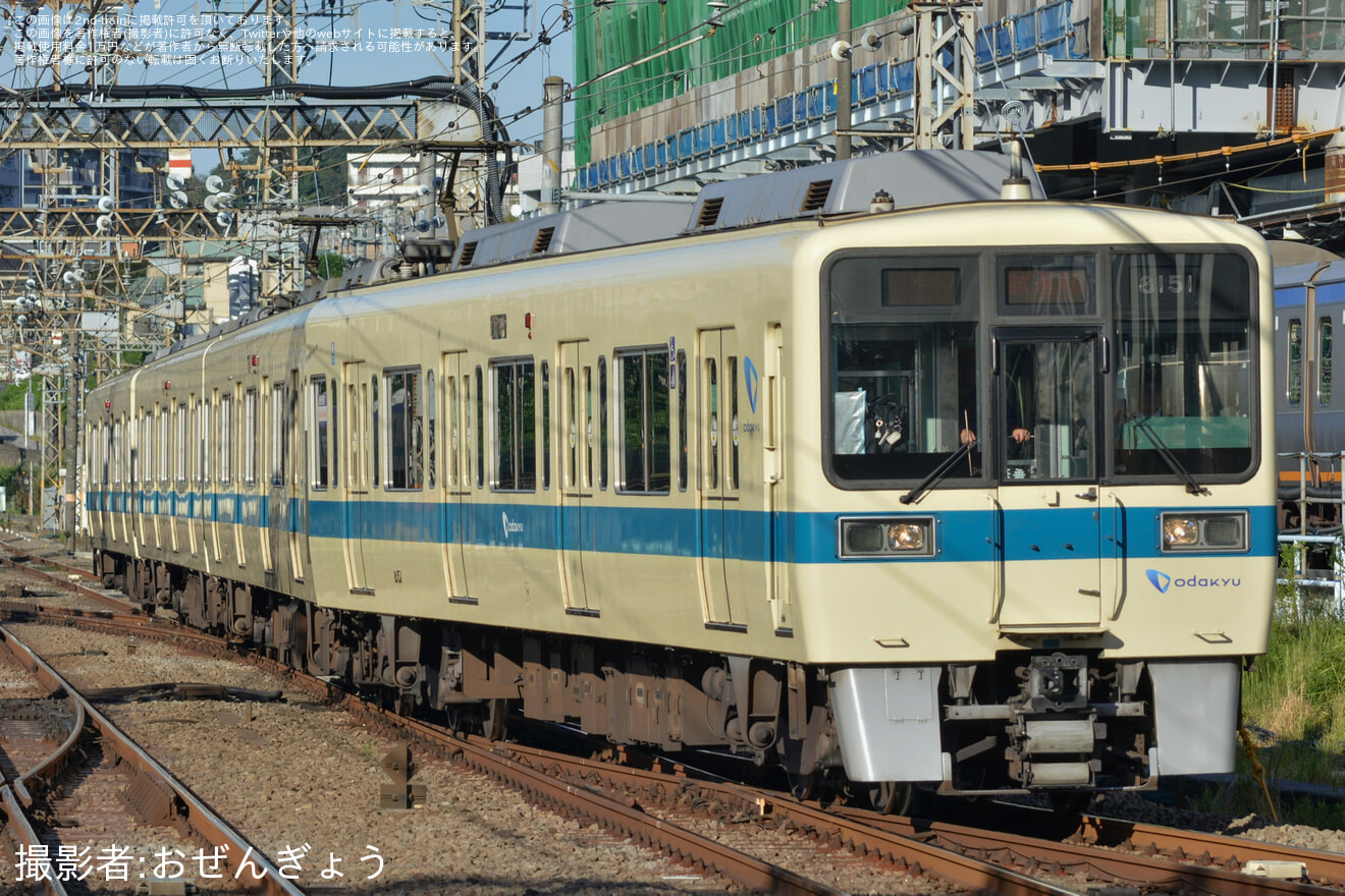 【小田急】8000形8051F(8051×4)試運転の拡大写真