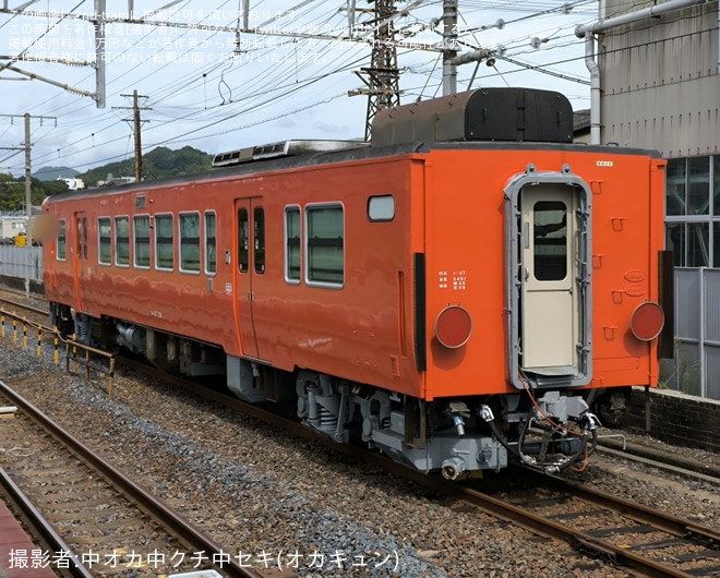 【JR西】キハ47-39下関総合車両所本所出場構内試運転を不明で撮影した写真