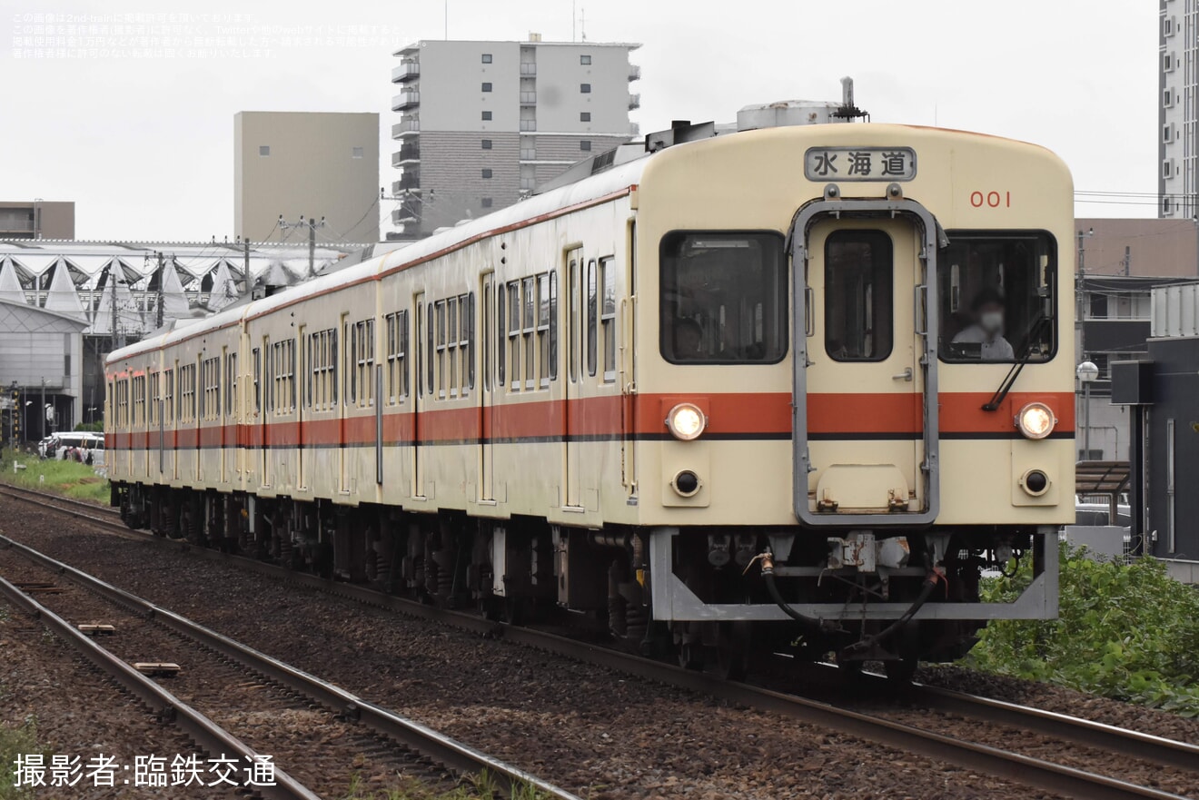 【関鉄】第57回常総きぬ川花火大会の開催に伴う臨時列車および増結運転の拡大写真