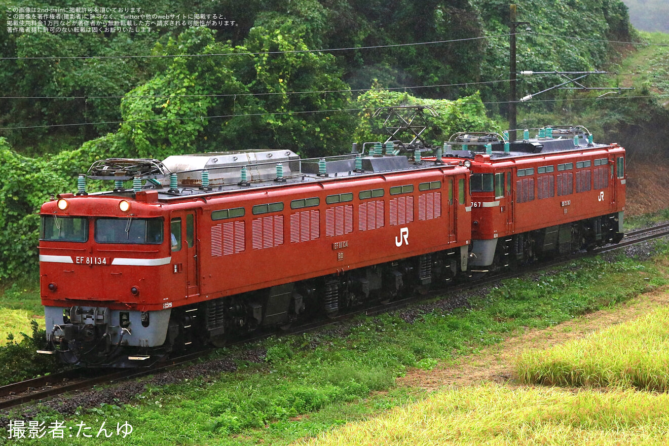 【JR東】ED75-767が仙台へ配給輸送の拡大写真