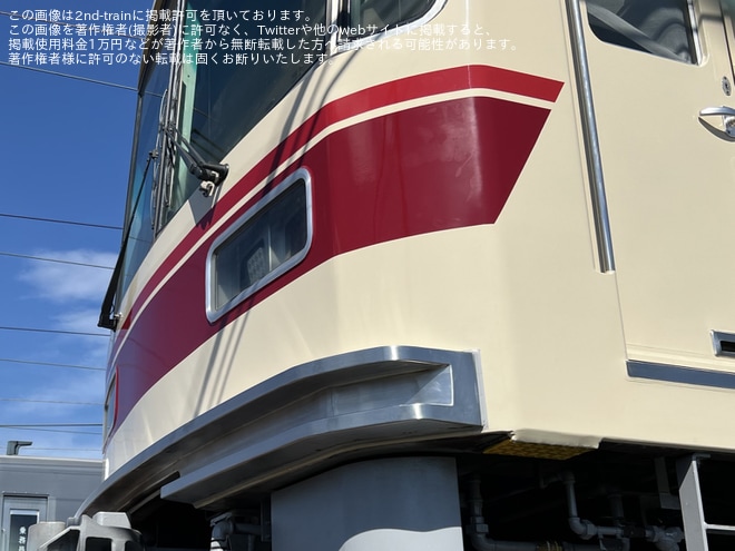 【新京成】8800形8808編成が京成千葉線直通色(復刻)で出場試運転