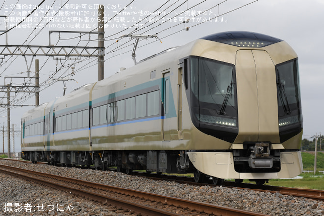 【東武】500系501F 南栗橋工場出場試運転を新古河～栗橋間で撮影した写真