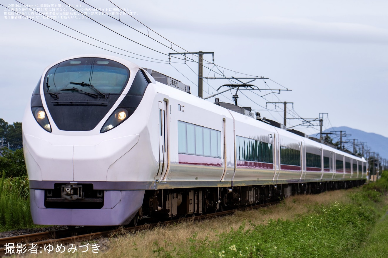 【JR東】E657系K5編成 郡山総合車両センター入場の拡大写真