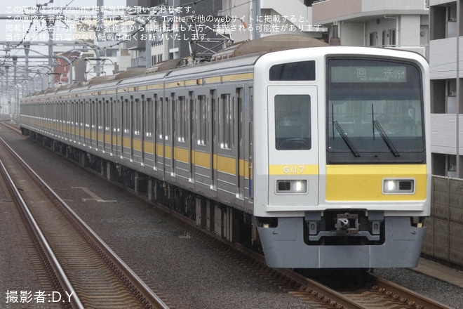 【西武】6000系6117F「西武有楽町線40周年記念車両」が故障により臨時回送