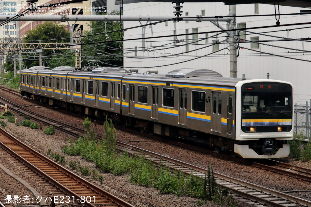 【JR東】209系マリC429編成 大宮総合車両センター出場(202409)の拡大写真