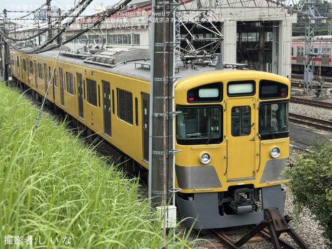 を小手指車両基地周辺で撮影した写真