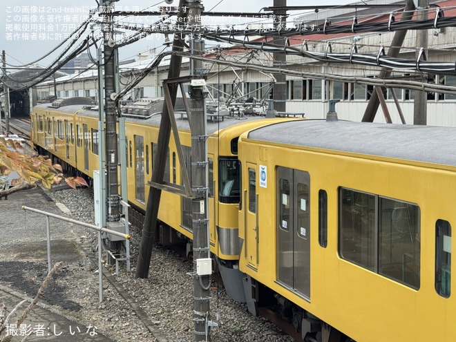 を小手指車両基地周辺で撮影した写真