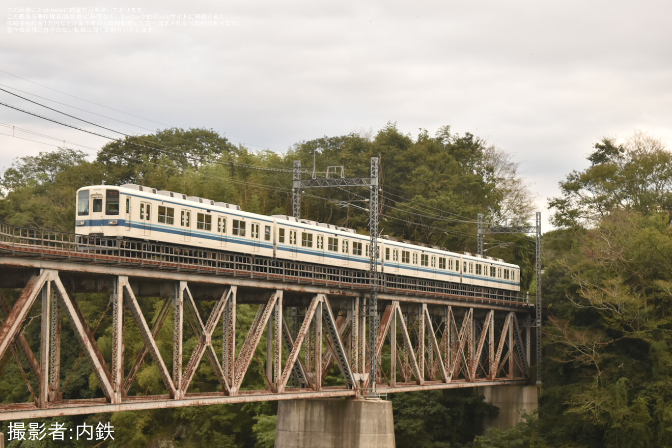 【東武】8000系81109F南栗橋工場入場伴う寄居への回送の拡大写真