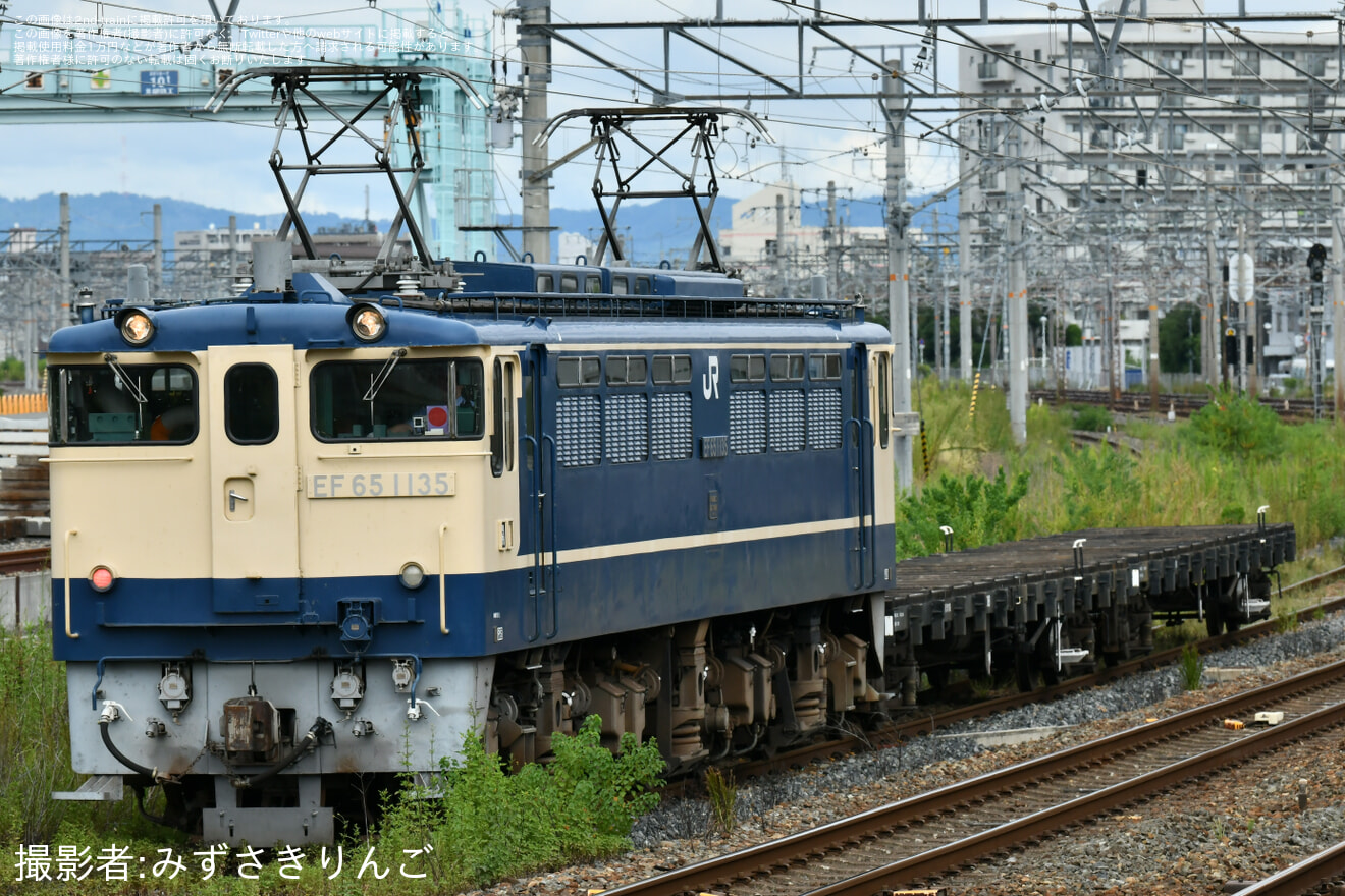 【JR西】チキ6038/チキ6057 吹田総合車両所本所入場の拡大写真