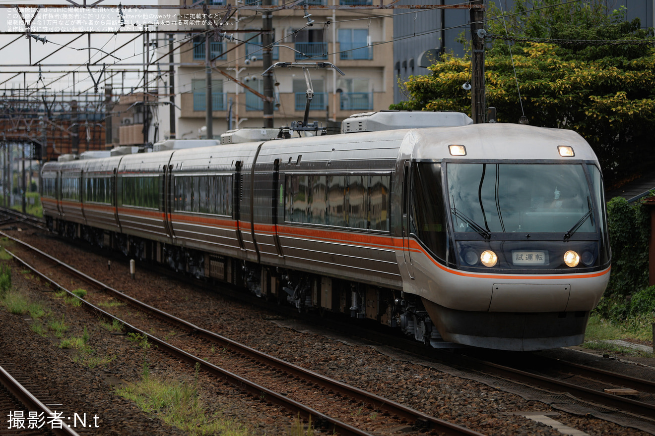 【JR海】383系A1編成が名古屋工場出場試運転の拡大写真