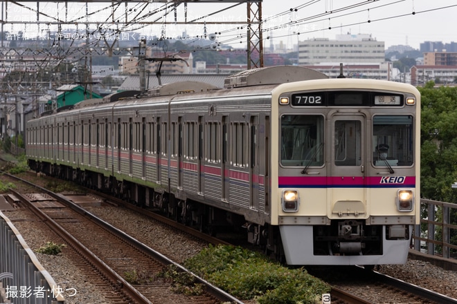 【京王】7000系7702F廃車回送