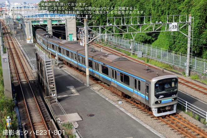 を八潮車両基地付近にてで撮影した写真