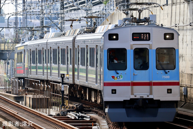 【東急】1000系1502F長津田車両工場入場回送