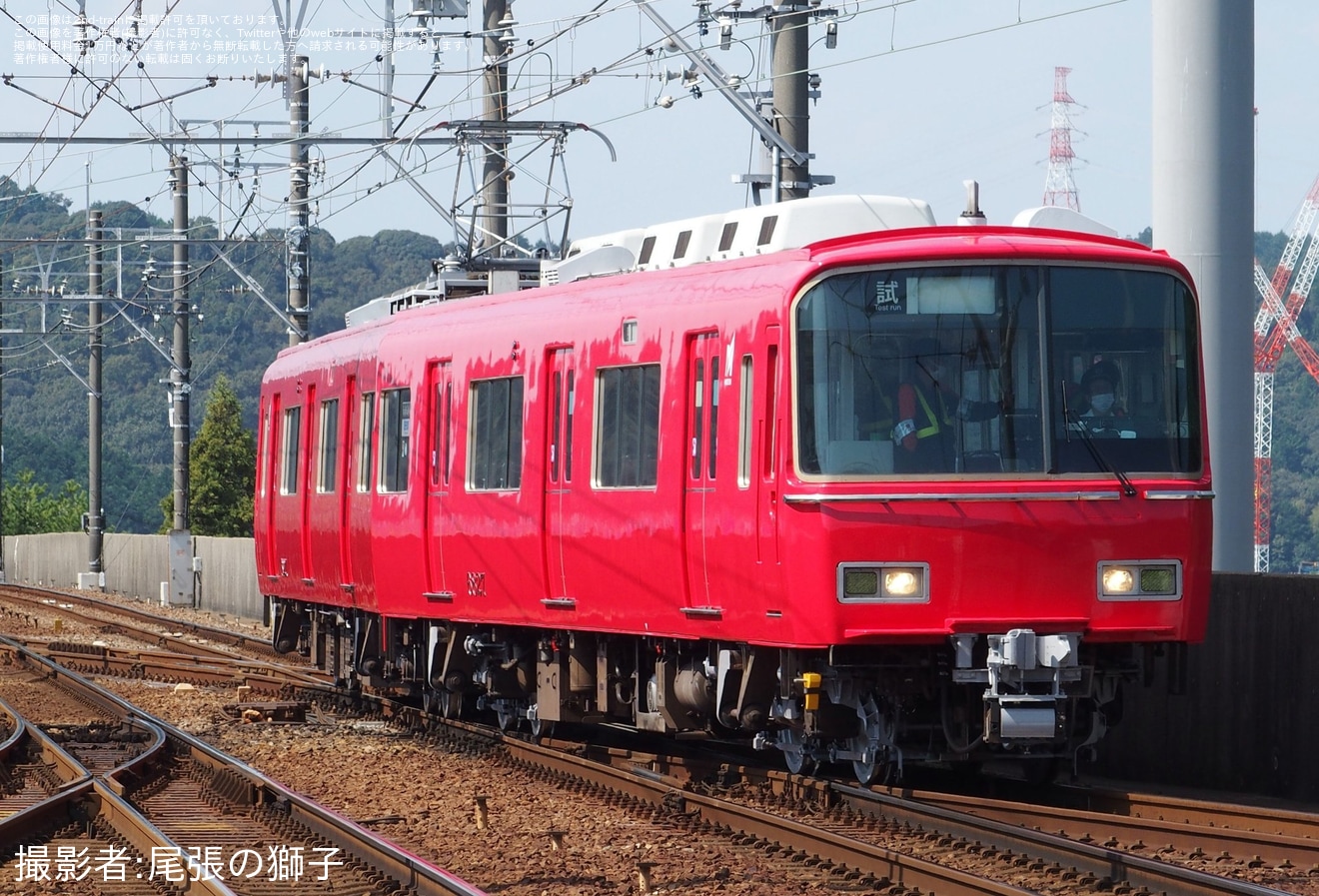 【名鉄】6800系6827F舞木検査場出場試運転 の拡大写真