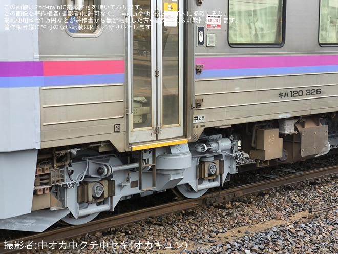 【JR西】キハ120-326下関総合車両所本所出場試運転