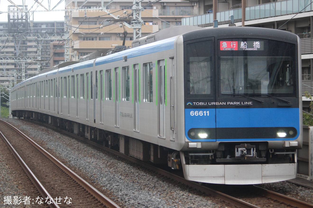 【東武】60000系61611FがフルカラーLEDにの拡大写真