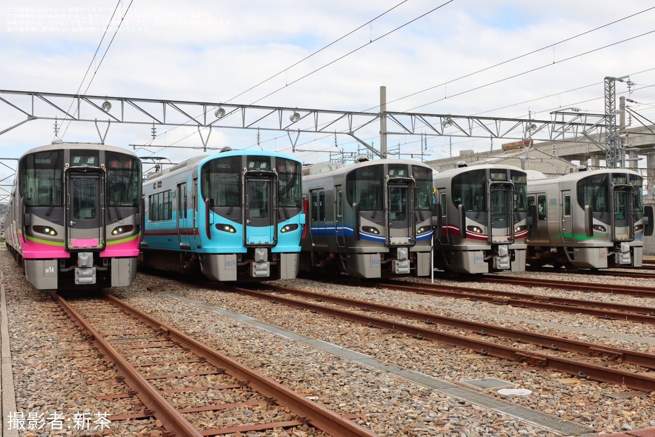 【IR】「北陸三県並行在来線521系車両撮影会」開催の拡大写真