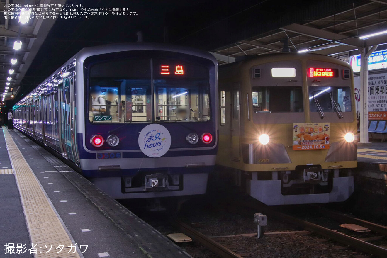 【伊豆箱】「静コロ電車」ツアーが催行の拡大写真