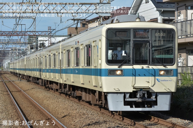 【小田急】8000形8051F+8252F(8051×4+8252×6) 江ノ島線TASC試運転