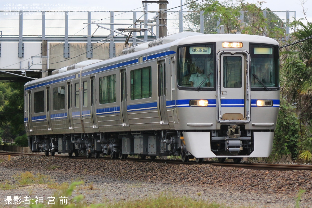 【愛環】2000系G51編成が名古屋工場出場試運転の拡大写真