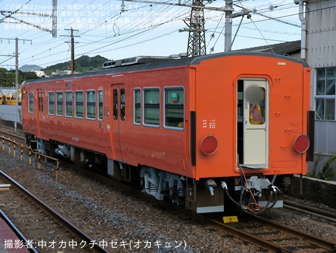 【JR西】キハ47-3020下関総合車両所本所構内試運転を不明で撮影した写真