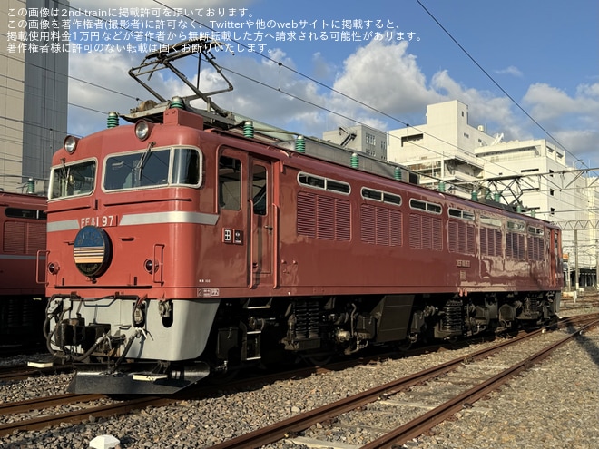 【JR東】「往年の機関車展示撮影会」が開催