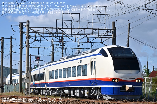 【JR東】E653系H-203編成秋田総合車両センター構内試運転