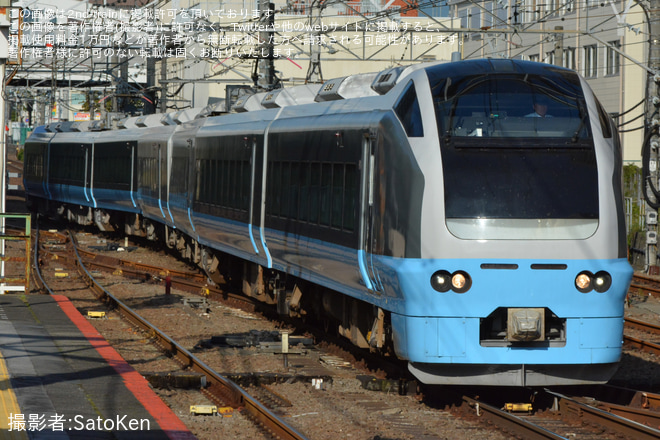 【JR東】特急海浜公園コキア高尾号が運転